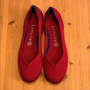 Scooter Red, Rothys Ballet Flat